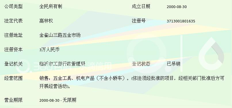 临沂交电家电采购供应站宏翔五交化批发部